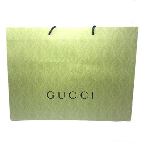 green gucci paper bag|Gucci paper bag for sale.